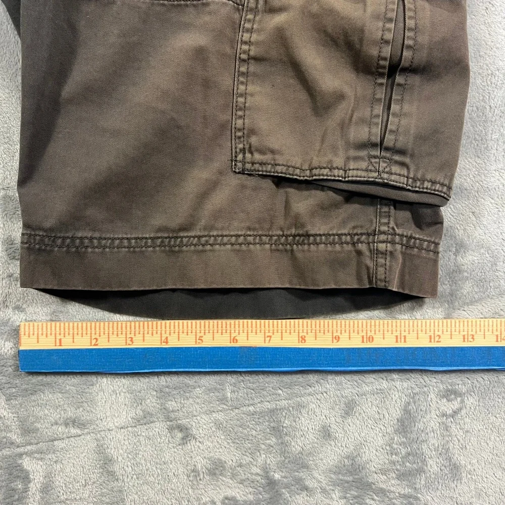 The North Face Cargo Shorts Mens 36 Gray Good Sun Faded AU7V Cotton Utility